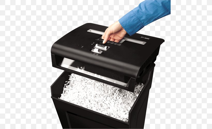 Paper Shredder Fellowes Brands Office Supplies, PNG, 500x500px, Paper, Box, Business, Credit Card, Crusher Download Free