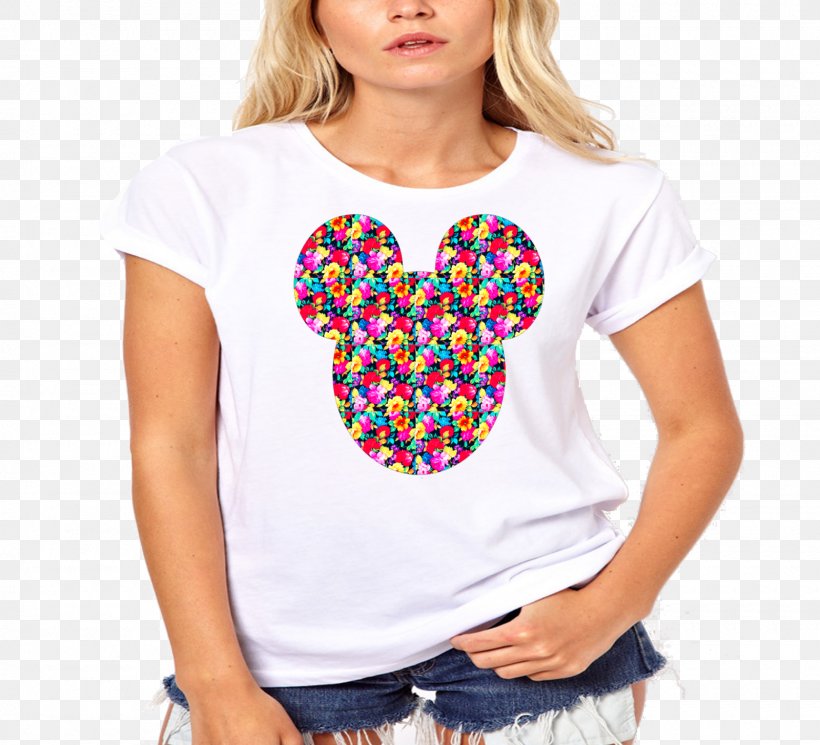Printed T-shirt Hoodie Top Sleeve, PNG, 1600x1455px, Watercolor, Cartoon, Flower, Frame, Heart Download Free