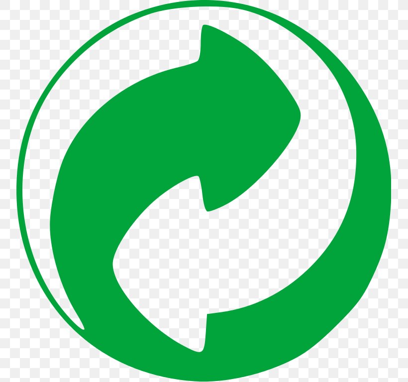 Recycling Symbol Recycling Symbol Logo Packaging And Labeling, PNG, 753x768px, Recycling, Area, Envase, Green, Green Dot Download Free