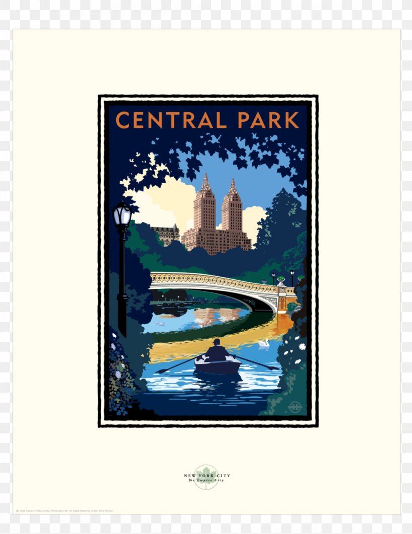 Bow Bridge Park Jacqueline Kennedy Onassis Reservoir Etsy, PNG, 1000x1294px, Bow Bridge, Art, Artwork, Bridge, Central Park Download Free