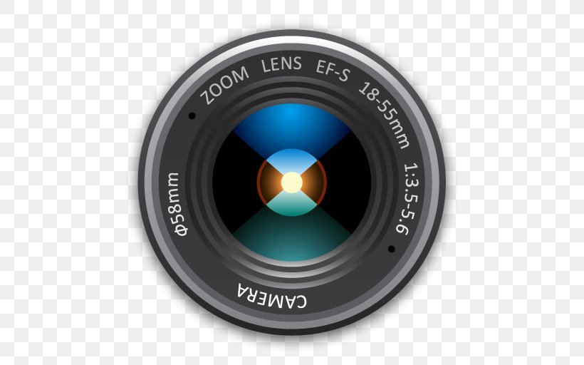 Camera Lens Mobile App Social Media Video, PNG, 512x512px, Camera Lens, Android, Camera, Cameras Optics, Lens Download Free