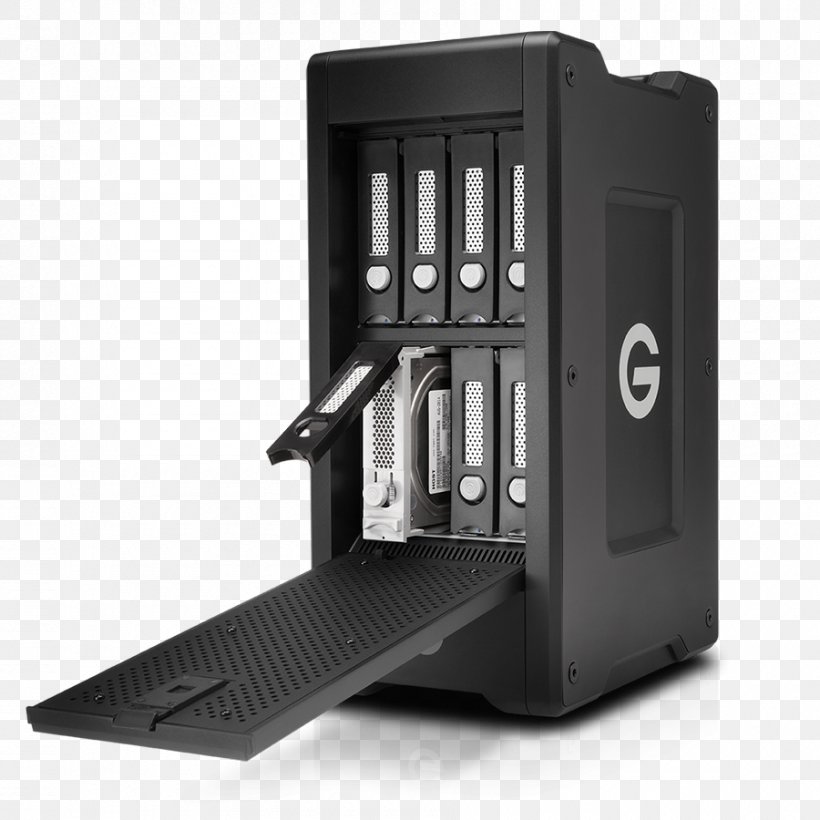 Thunderbolt RAID G-Technology G-SPEED Hard Drives, PNG, 900x900px, Thunderbolt, Computer Case, Data Storage, Gigabit, Gtechnology Download Free