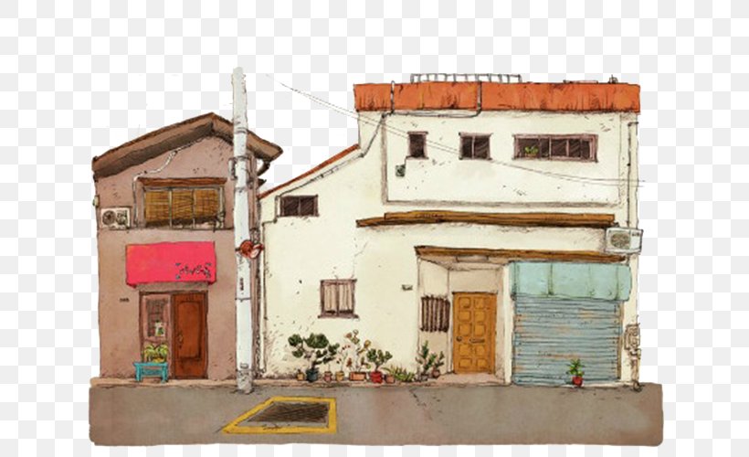 Drawing Architecture Watercolor Painting Concept Art Illustration, PNG, 651x500px, Drawing, Architectural Drawing, Architecture, Building, Concept Art Download Free