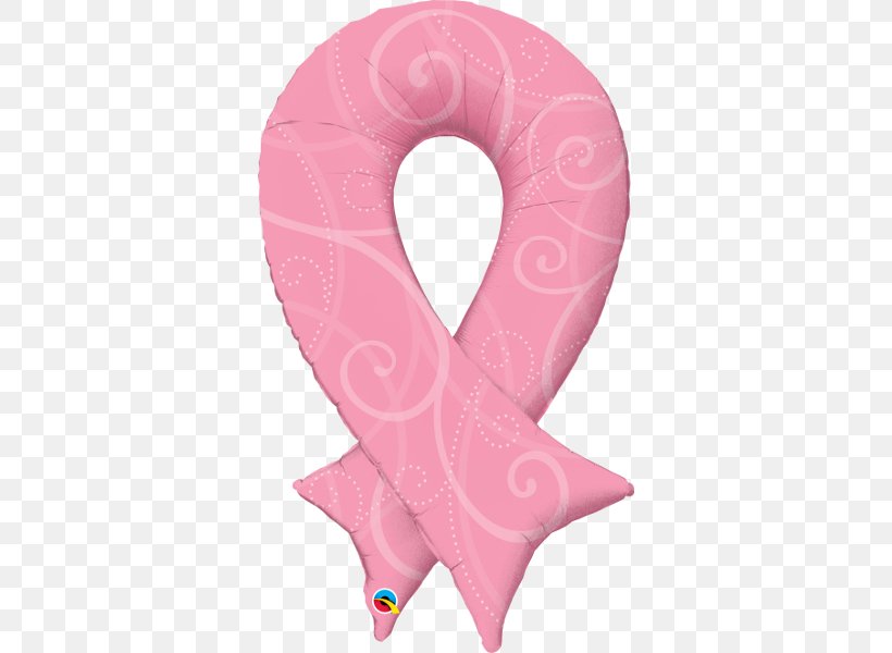 Pink Ribbon Mylar Balloon BoPET, PNG, 600x600px, Pink, Aluminium Foil, Balloon, Bopet, Breast Cancer Awareness Download Free