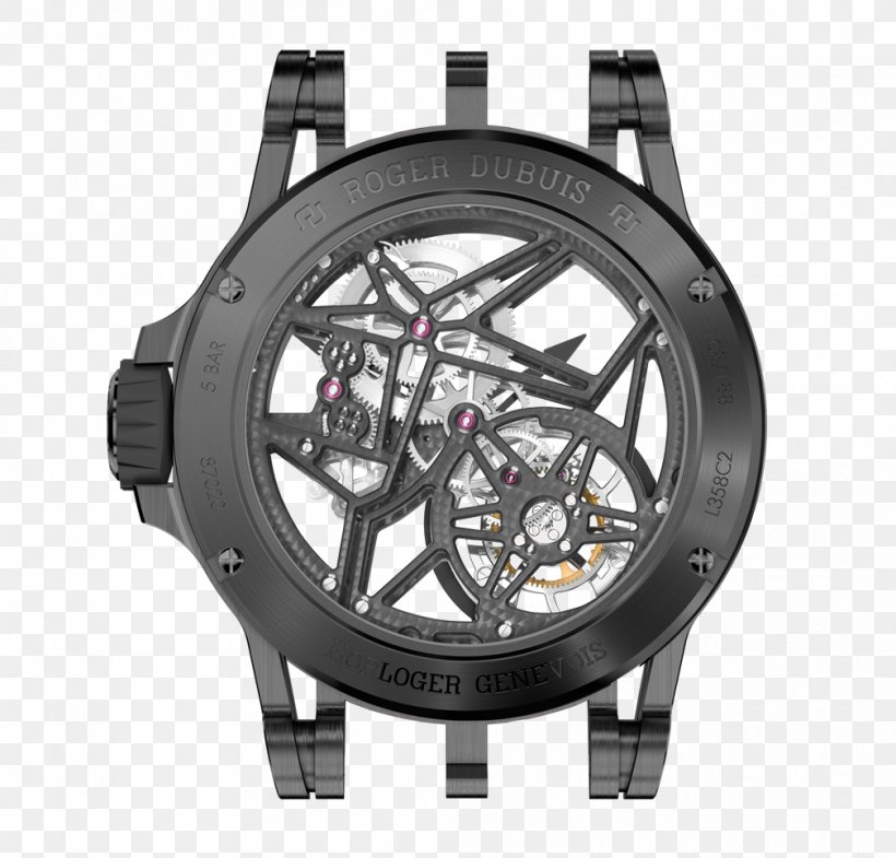Roger Dubuis Watchmaker Clock Tourbillon, PNG, 1008x966px, Roger Dubuis, Brand, Clock, Hardware, Lamborghini Aventador S Download Free