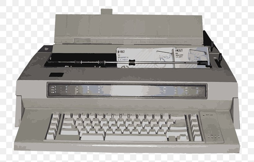 Typewriter IBM Lexmark Printer Inkjet Printing, PNG, 800x525px, Typewriter, Business, Ibm, Ibm 1500, Inkjet Printing Download Free