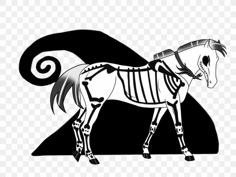 Mane Pony Mustang Halter Stallion, PNG, 1024x768px, Mane, Art, Black And White, Bridle, Cartoon Download Free