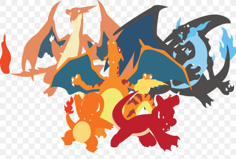 Pokémon X And Y Charmander Charizard Charmeleon Pikachu, PNG, 1024x693px, Charmander, Art, Bulbasaur, Cartoon, Charizard Download Free