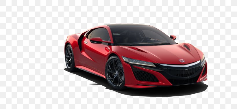 Supercar Honda Fit 2018 Acura NSX, PNG, 672x378px, 2018 Acura Nsx, Supercar, Automotive Design, Automotive Exterior, Brand Download Free