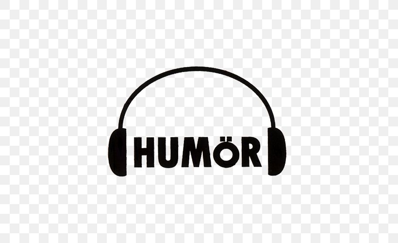 Headphones Humour Headset Product Design Logo, PNG, 500x500px, Headphones, Audio, Audio Equipment, Black, Black M Download Free