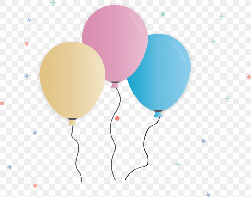 Birthday Balloon, PNG, 3000x2358px, Birthday, Balloon, Party Supply Download Free