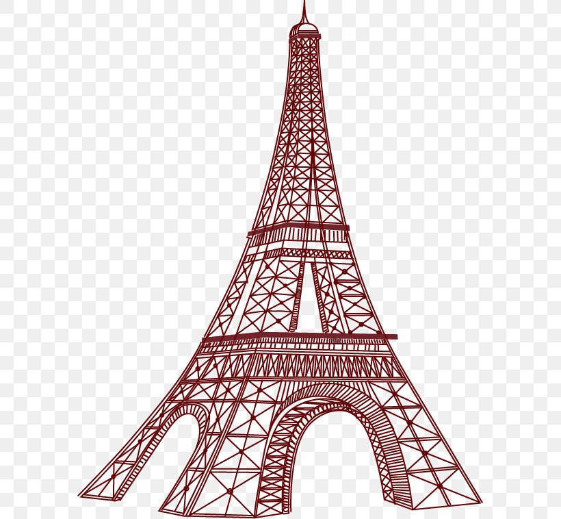 Eiffel Tower Napkin IPhone 8, PNG, 593x758px, Eiffel Tower, Art, Iphone 8, Napkin, Paris Download Free