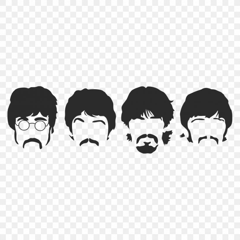 The Beatles Abbey Road Image Silhouette Help!, PNG, 960x960px, Watercolor, Cartoon, Flower, Frame, Heart Download Free