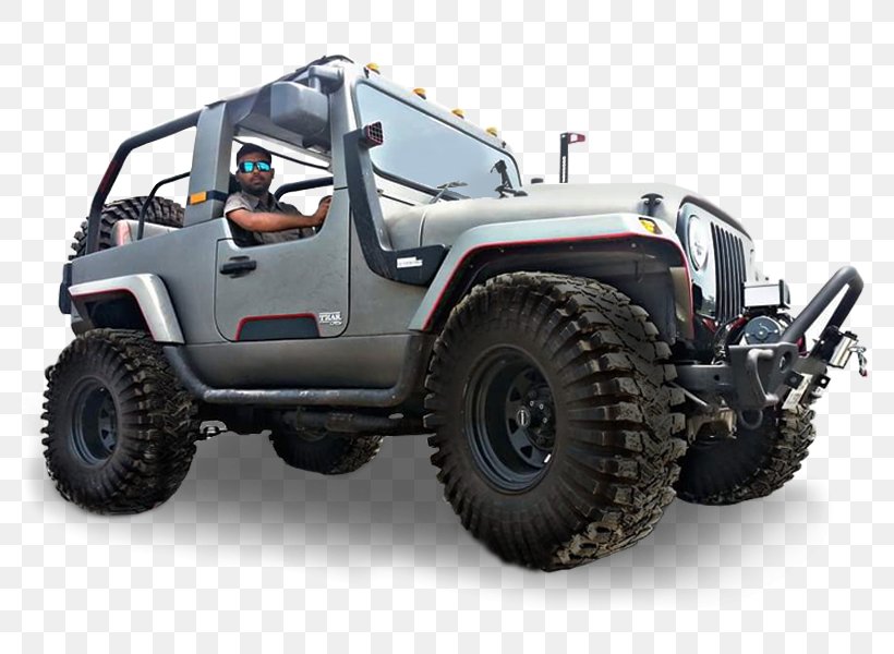 Tire Mahindra Thar Car Mahindra & Mahindra All-terrain Vehicle, PNG, 800x600px, Tire, All Terrain Vehicle, Allterrain Vehicle, Auto Part, Automotive Exterior Download Free