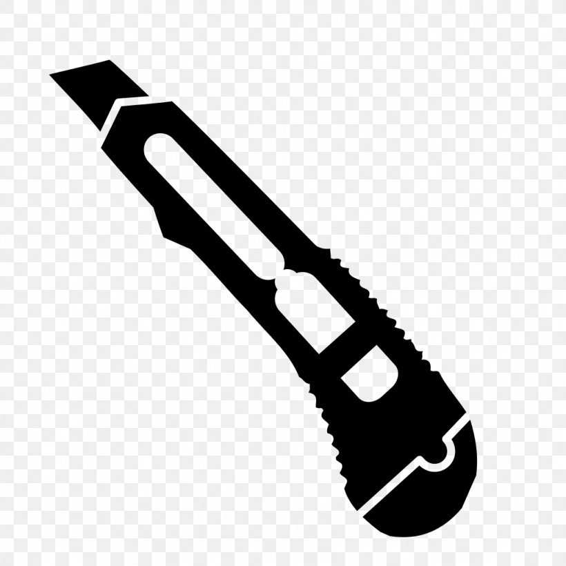 Utility Knives Vinyl Cutter Clip Art, PNG, 1024x1024px, Utility Knives, Black And White, Cold Weapon, Cutting, Cutting Tool Download Free