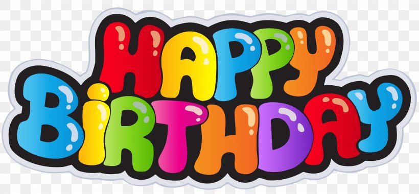 Birthday Party Wish Gift Clip Art, PNG, 8000x3710px, Birthday, Art, Brand, Happy Birthday To You, Logo Download Free