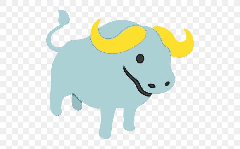 Elephant Cartoon, PNG, 512x512px, Cattle, Animal, Animal Figure, Bovine, Bull Download Free