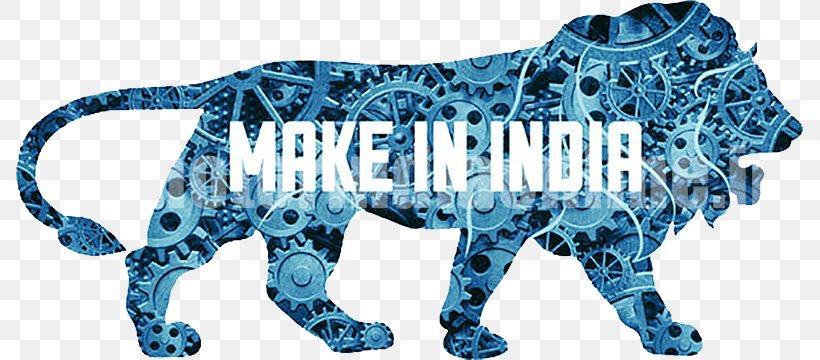 Make In India Digital India Business Manufacturing, PNG, 787x360px, India, Animal Figure, Big Cats, Business, Carnivoran Download Free