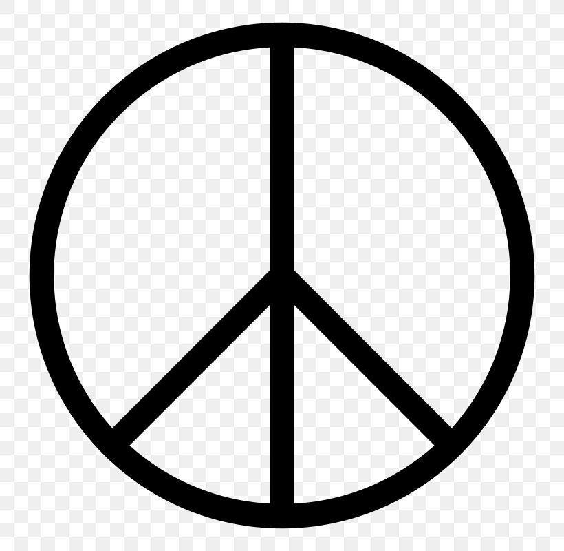 Peace Symbols Clip Art, PNG, 800x800px, Peace Symbols, Area, Black And White, Campaign For Nuclear Disarmament, Disarmament Download Free