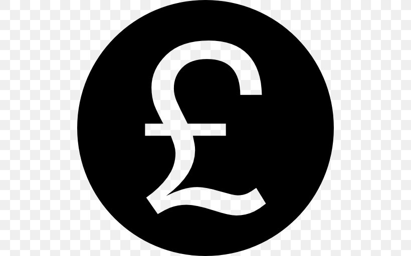 Pound Sterling Pound Sign Currency Symbol Bank, PNG, 512x512px, Pound Sterling, Australian Dollar, Bank, Black And White, Brand Download Free