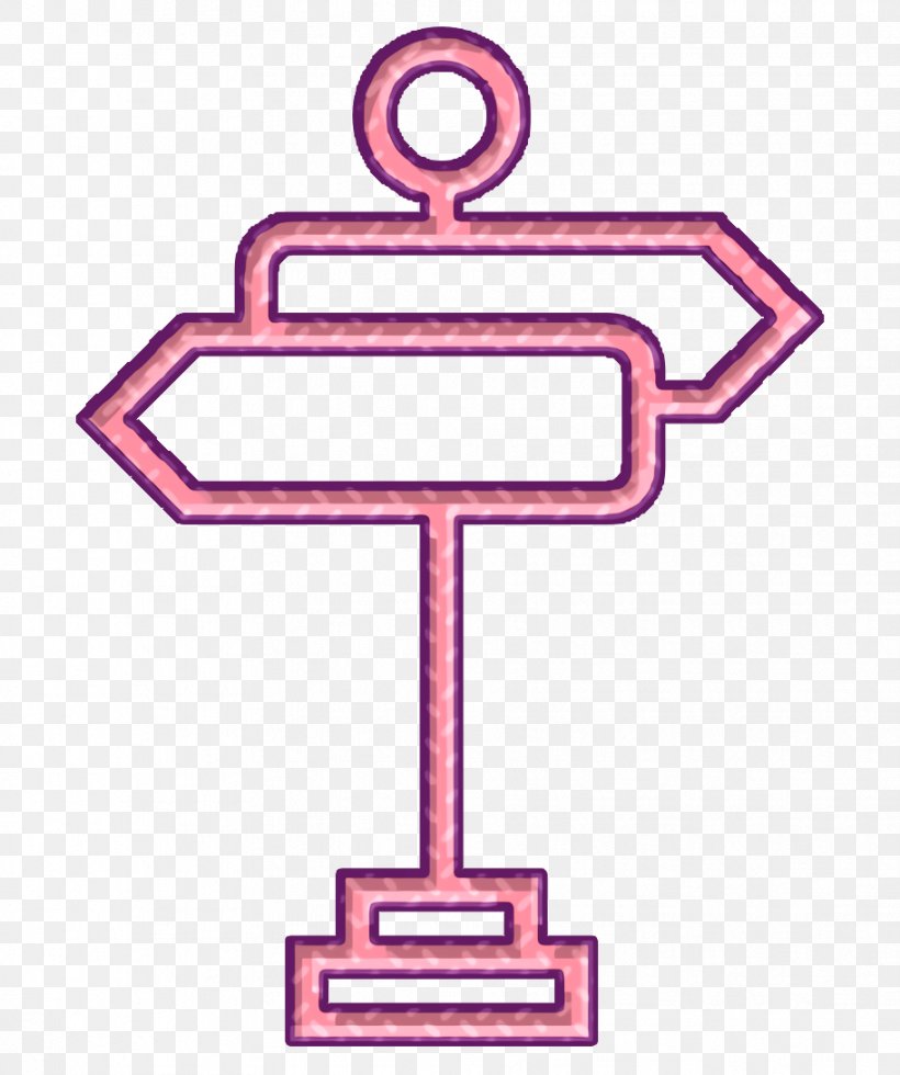 Street Icon Essential Set Icon, PNG, 912x1090px, Street Icon, Essential Set Icon, Pink, Sign, Symbol Download Free