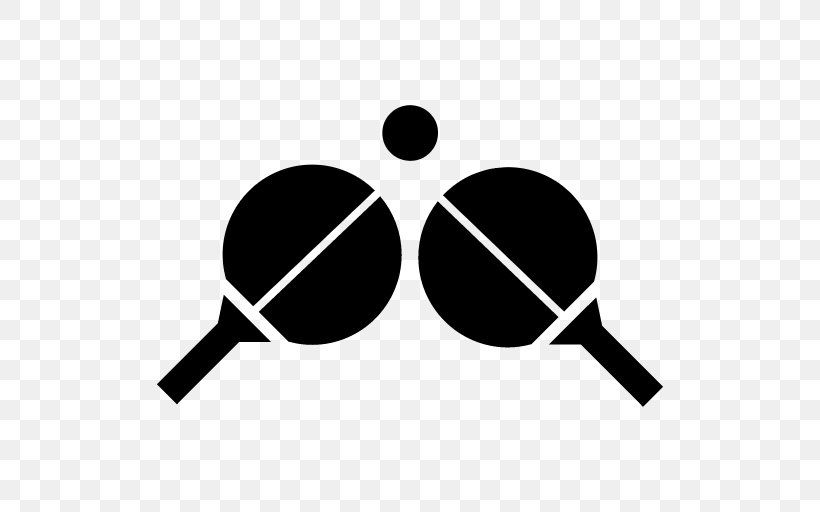 Ping Pong Paddles & Sets Racket, PNG, 512x512px, Pong, Ball, Billiard Tables, Black And White, Brand Download Free