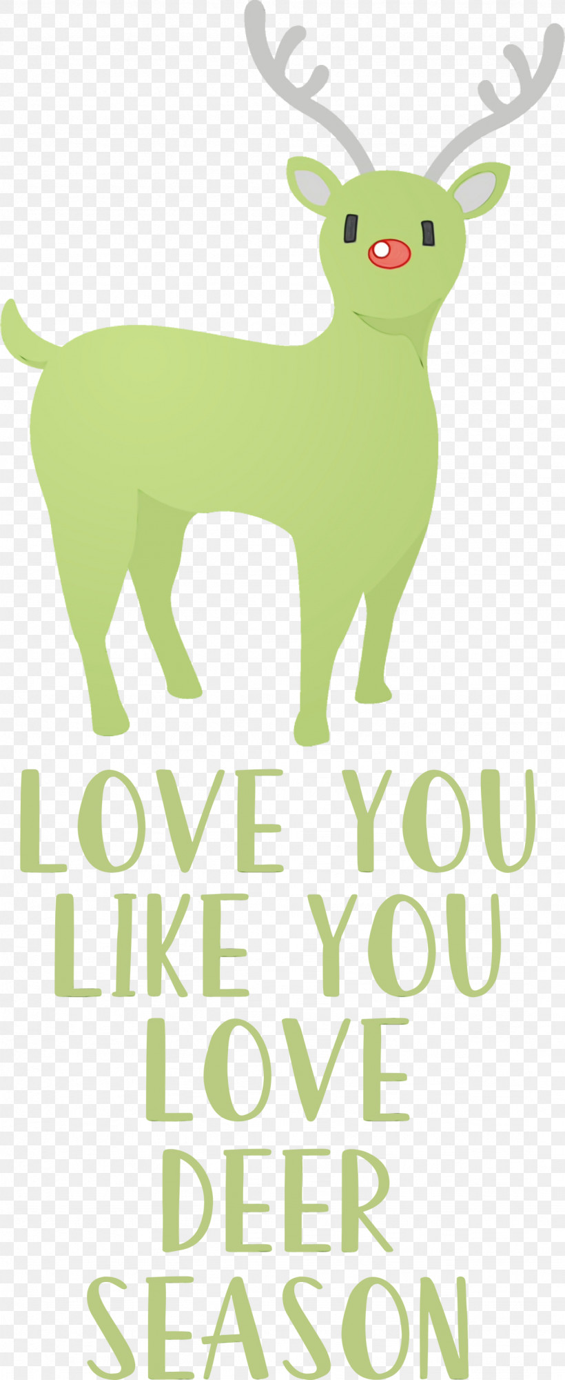 Reindeer, PNG, 1229x2999px, Love, Deer, Goat, Green, Livestock Download Free