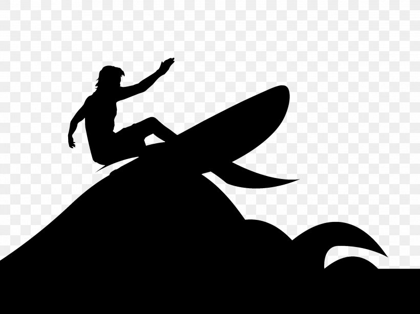 Surfing Image Drawing Vector Graphics Clip Art, PNG, 2743x2056px, Surfing, Art, Black, Blackandwhite, Doodle Download Free