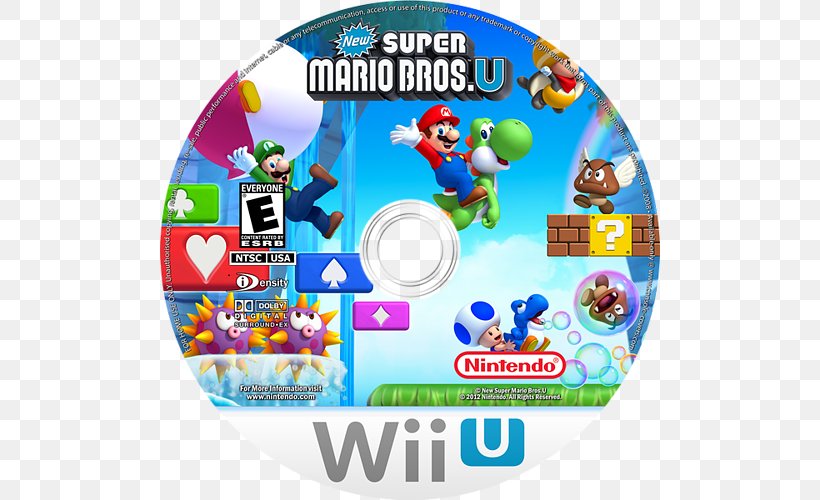 New Super Mario Bros. U New Super Mario Bros. Wii, PNG, 500x500px, New Super Mario Bros U, Android, Arcade Game, Electronic Entertainment Expo, Home Game Console Accessory Download Free