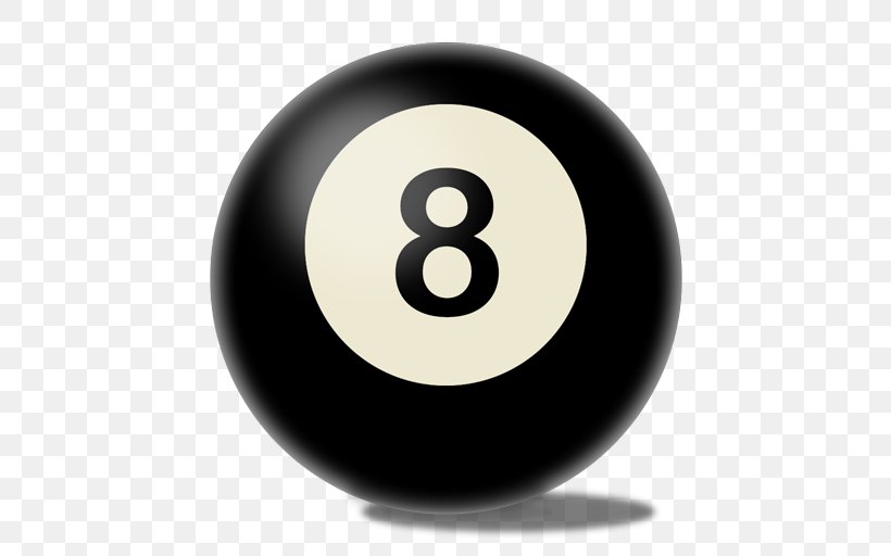 Magic 8-Ball 8 Ball Pool Eight-ball Billiards, PNG, 512x512px, 8 Ball Pool, Magic 8ball, Android, Ball, Billiard Ball Download Free