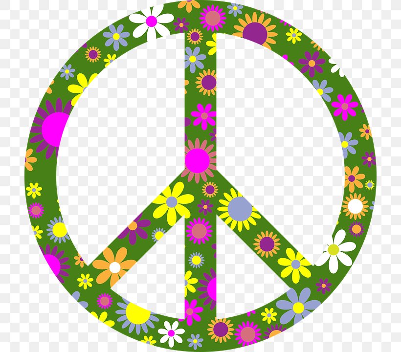 Peace Symbols Clip Art, PNG, 720x720px, Peace Symbols, Flower Power, Peace, Sign, Symbol Download Free