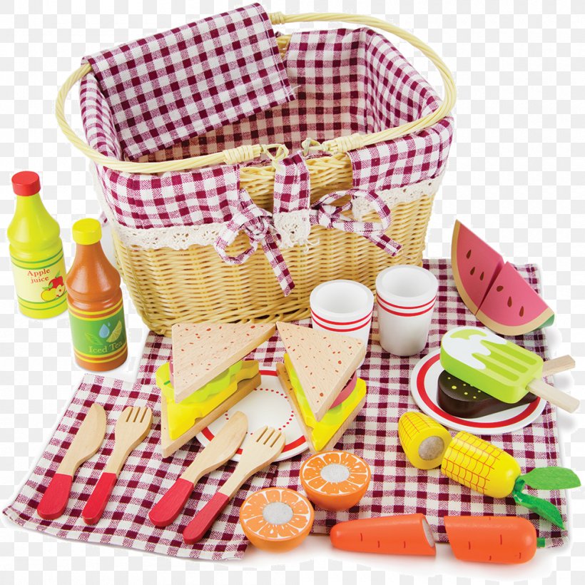 Picnic Baskets Toy Food, PNG, 1000x1000px, Picnic Baskets, Basket, Child, Food, Game Download Free