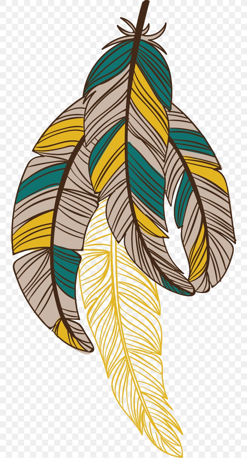 Feather Bird Euclidean Vector Drawing, PNG, 750x1521px, Feather, Art, Bird, Drawing, Invertebrate Download Free