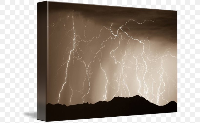 Gallery Wrap Canvas Lightning Art, PNG, 650x504px, Gallery Wrap, Art, Canvas, Heat, Lightning Download Free