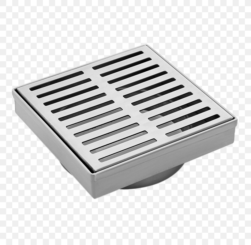 Grating Shower Drain Bathroom Stainless Steel, PNG, 800x800px, Grating, Bathroom, Bathtub, Bunnings Warehouse, Drain Download Free