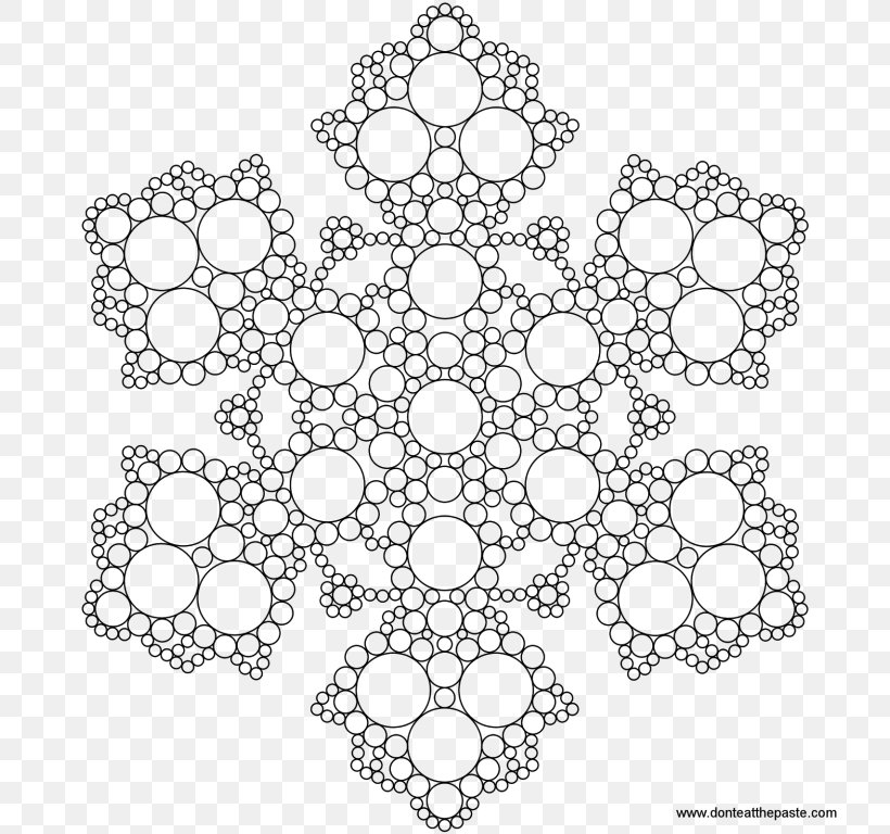 Mandala Coloring Book Snowflake Adult Hinduism, PNG, 768x768px, Mandala, Adult, Area, Black And White, Book Download Free