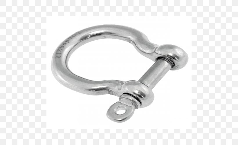 Shackle Stainless Steel Forging Sail, PNG, 500x500px, Shackle, Body Jewelry, Bow, Forging, Hardware Download Free