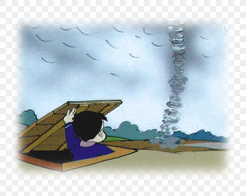 Cartoon Vault Tornado Natural Disaster Illustration, PNG, 2834x2267px, Cartoon, Basement, Blue, Disaster, Drawing Download Free