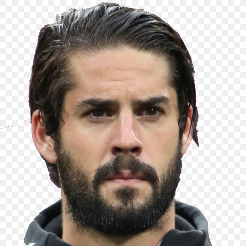 Isco Beard Real Madrid C.F. Hairstyle Spain, PNG, 1024x1024px, 2017, Isco, Beard, Chin, Eyebrow Download Free