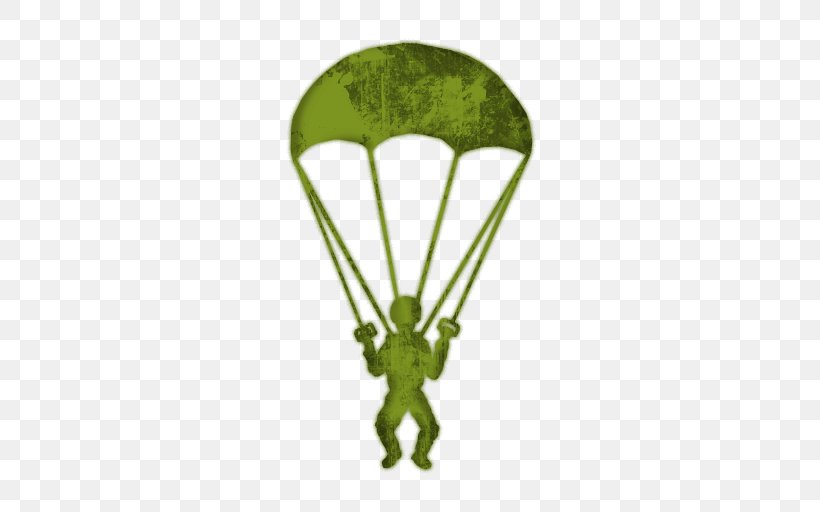 Parachute Parachuting Clip Art, PNG, 512x512px, Parachute, Airborne Forces, Fictional Character, Grass, Green Download Free