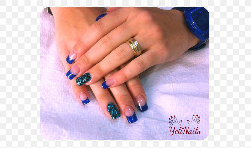 Blue Nails Manicure Blue Nails Nail Polish, PNG, 595x482px, Nail, Acrylic Paint, Animal Print, Artificial Nails, Blue Download Free
