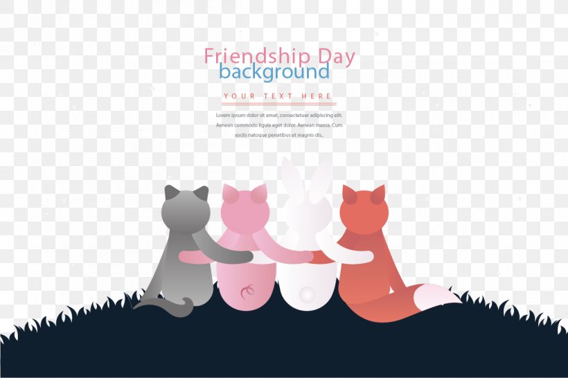 Cat Friendship Day, PNG, 1201x801px, Cat, Brand, Family, Friendship, Friendship Bracelet Download Free