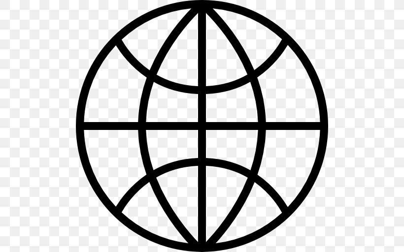 Globe Grid Earth, PNG, 512x512px, Globe, Area, Ball, Black And White, Discrete Global Grid Download Free