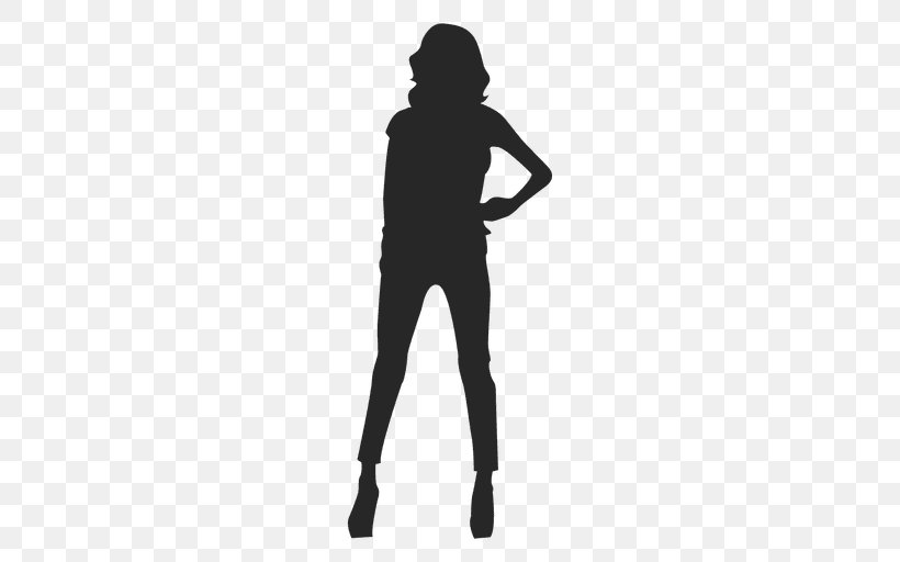 Silhouette Photography Fashion, PNG, 512x512px, Silhouette, Abdomen, Arm, Black, Black And White Download Free