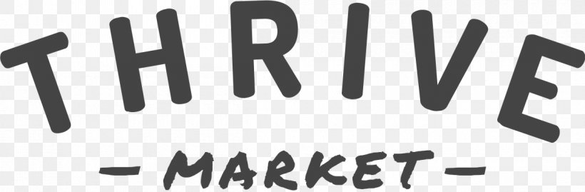 Thrive Market Logo Retail Brand, PNG, 1200x394px, Thrive Market, Black, Black And White, Brand, Business Download Free