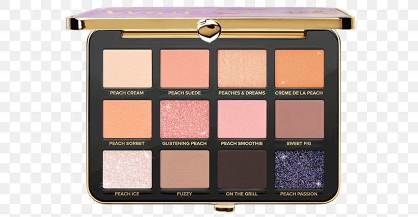 Too Faced Just Peachy Mattes Too Faced Sweet Peach Peaches And Cream Too Faced Peanut Butter & Jelly Eye Shadow Palette, PNG, 640x426px, Too Faced Just Peachy Mattes, Cosmetics, Eye Shadow, Palette, Peach Download Free