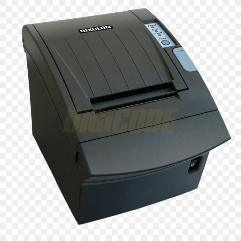 Laser Printing Paper Inkjet Printing Printer BIXOLON SRP-350III, PNG, 880x880px, Laser Printing, Barcode, Electronic Device, Inkjet Printing, Output Device Download Free