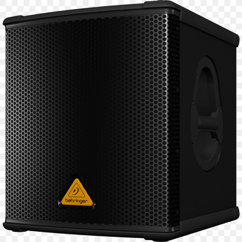 Subwoofer Behringer Loudspeaker Audio Public Address Systems, PNG, 930x930px, Subwoofer, Audio, Audio Crossover, Audio Equipment, Bass Download Free