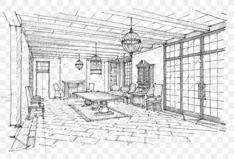 Architecture Furniture Sketch, PNG, 1027x700px, Architecture, Architectural Plan, Area, Artwork, Black And White Download Free