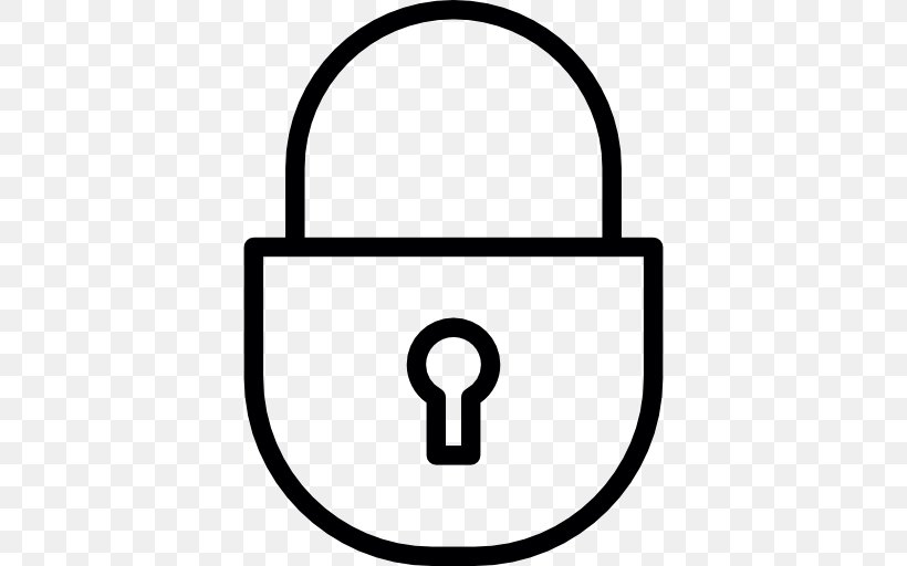 Padlock Clip Art, PNG, 512x512px, Padlock, Area, Black And White, Lock, Logo Download Free